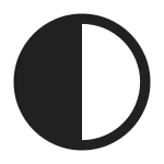 Dark Theme SVG Icon